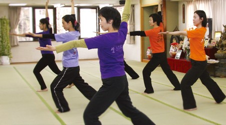 気のトレーニング写真