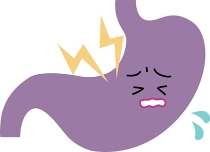 胃の痛みイメージイラスト